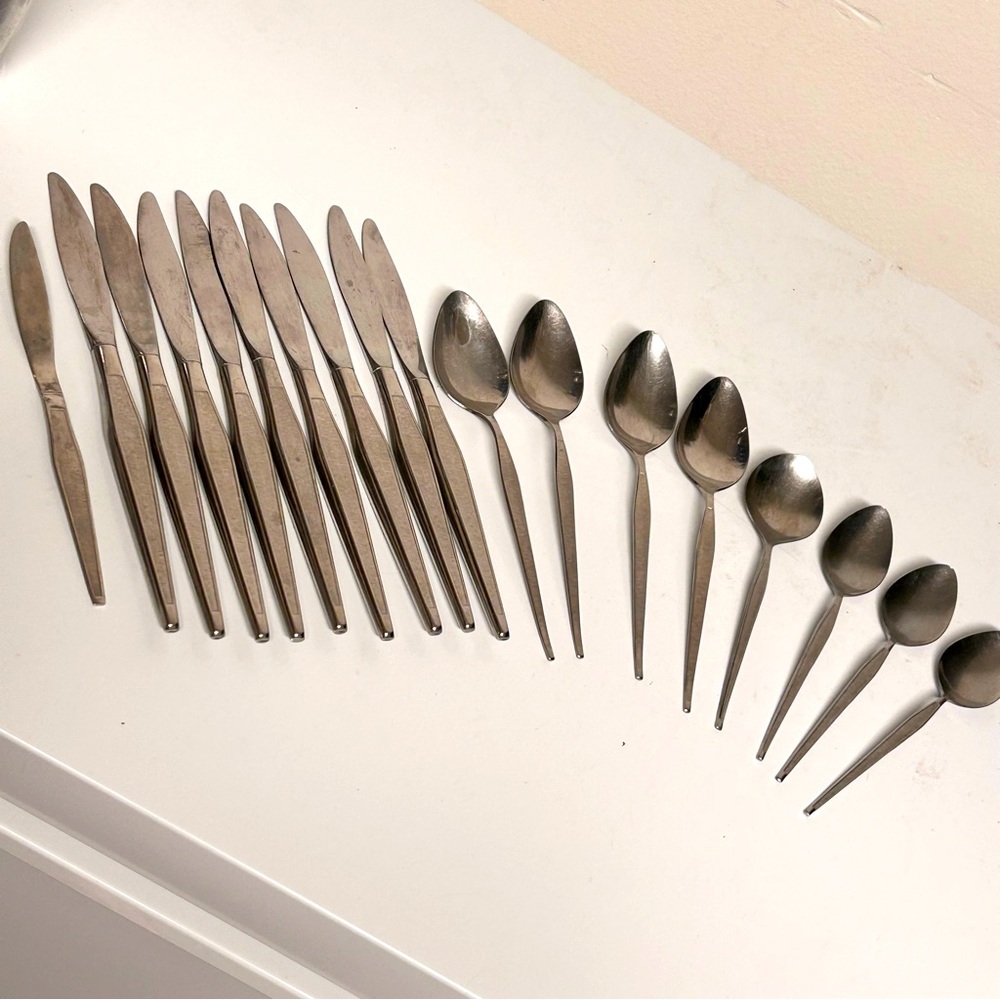 West Bend Shadow Weave Flatware
